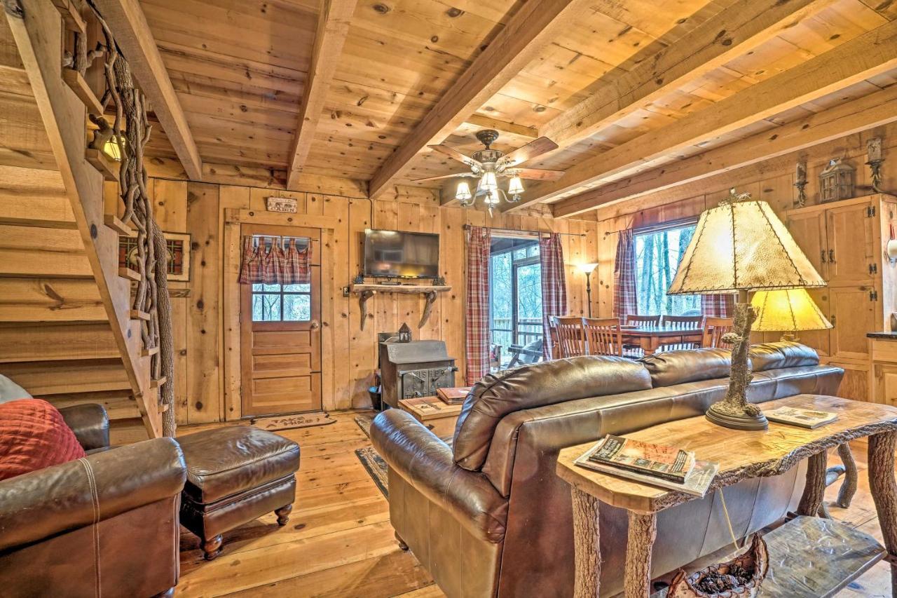 Helen Area Rustic Retreat About 5 Miles To Main Street Villa Sautee Nacoochee Exterior foto