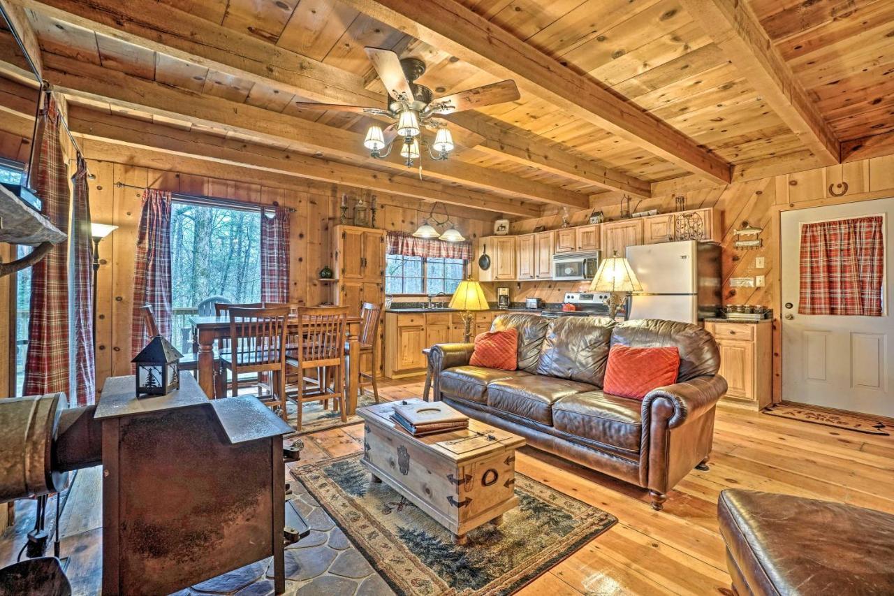 Helen Area Rustic Retreat About 5 Miles To Main Street Villa Sautee Nacoochee Exterior foto