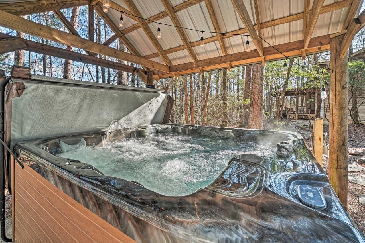 Helen Area Rustic Retreat About 5 Miles To Main Street Villa Sautee Nacoochee Exterior foto