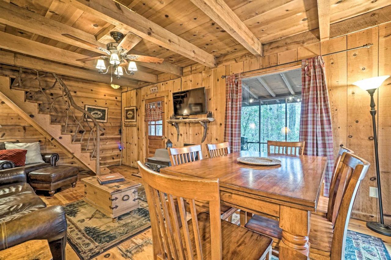 Helen Area Rustic Retreat About 5 Miles To Main Street Villa Sautee Nacoochee Exterior foto