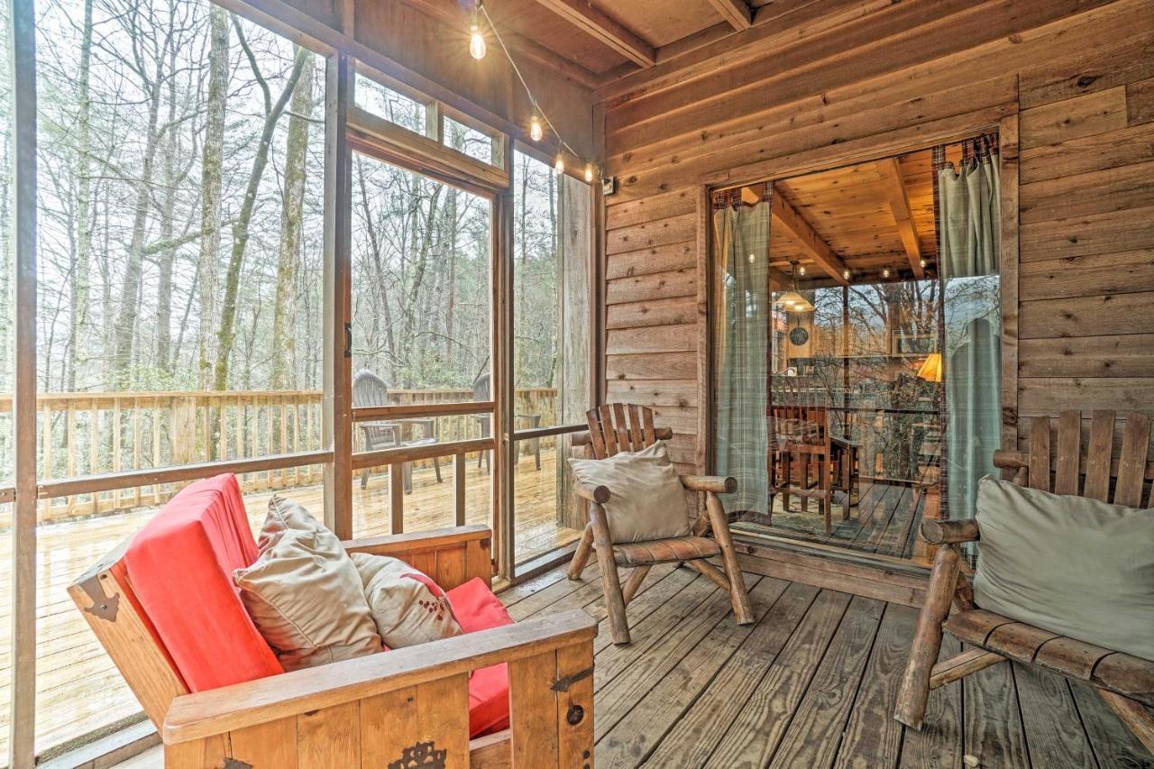 Helen Area Rustic Retreat About 5 Miles To Main Street Villa Sautee Nacoochee Exterior foto