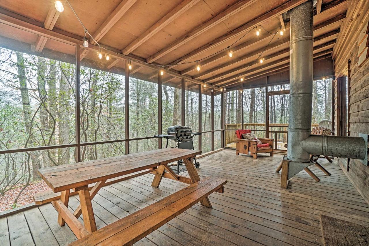 Helen Area Rustic Retreat About 5 Miles To Main Street Villa Sautee Nacoochee Exterior foto